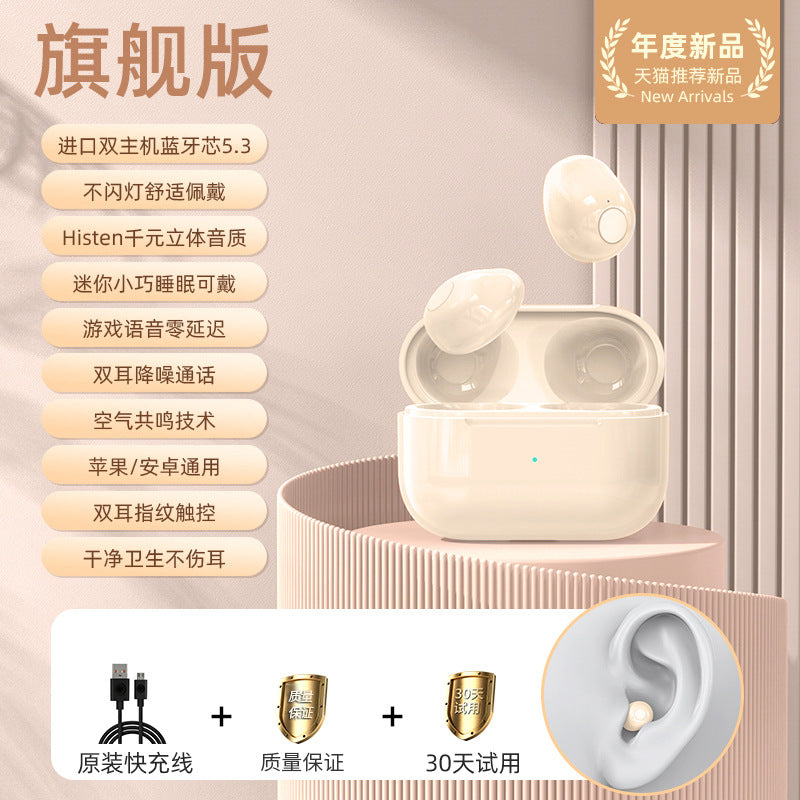 Mini Pro4SS Invisible True Wireless Bluetooth Earbuds